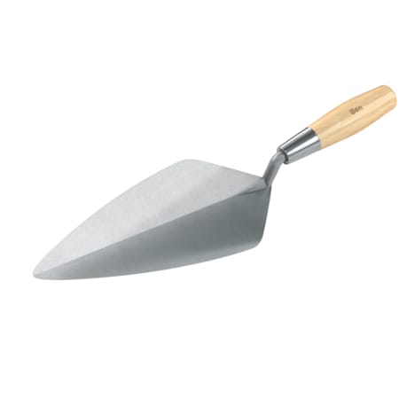 Bon Tool Bon 72-272 Brick Trowel, Carbon Steel Nl 12" Wood Handle 72-272